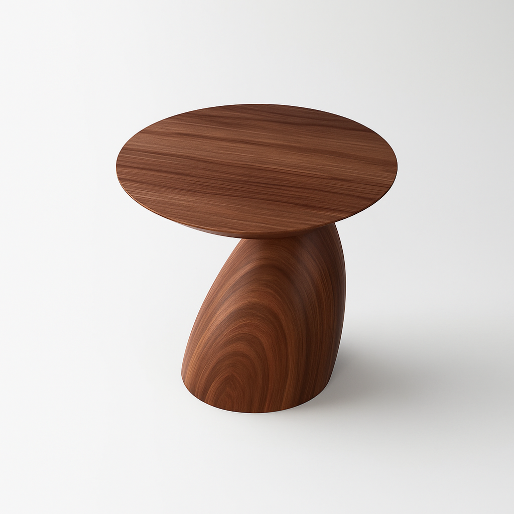 Modern Sculptural Side Table