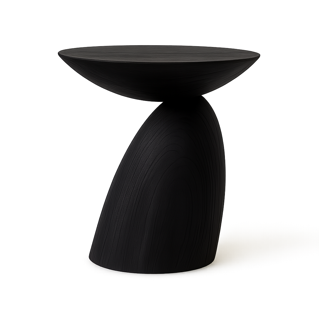 Modern Sculptural Side Table