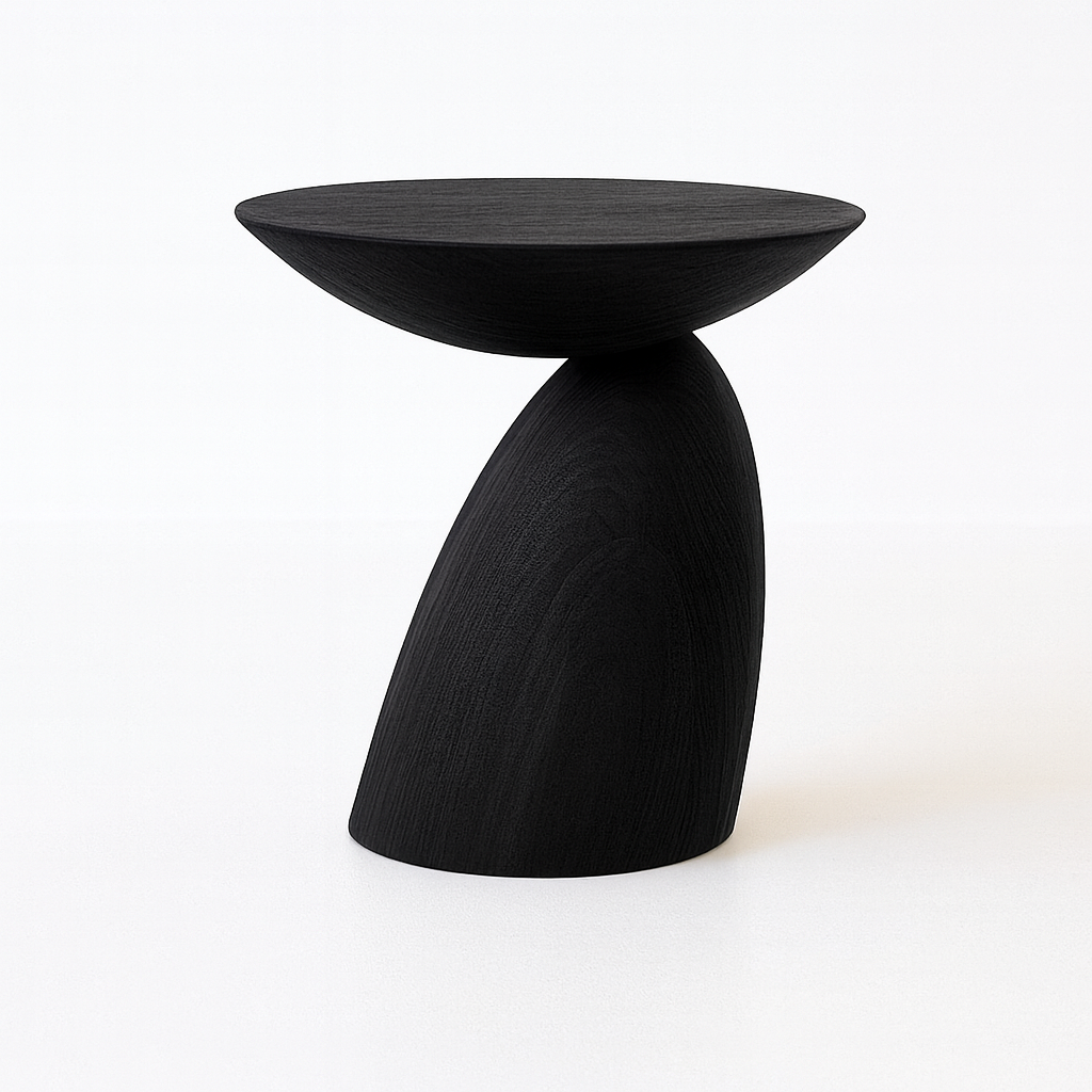 Modern Sculptural Side Table