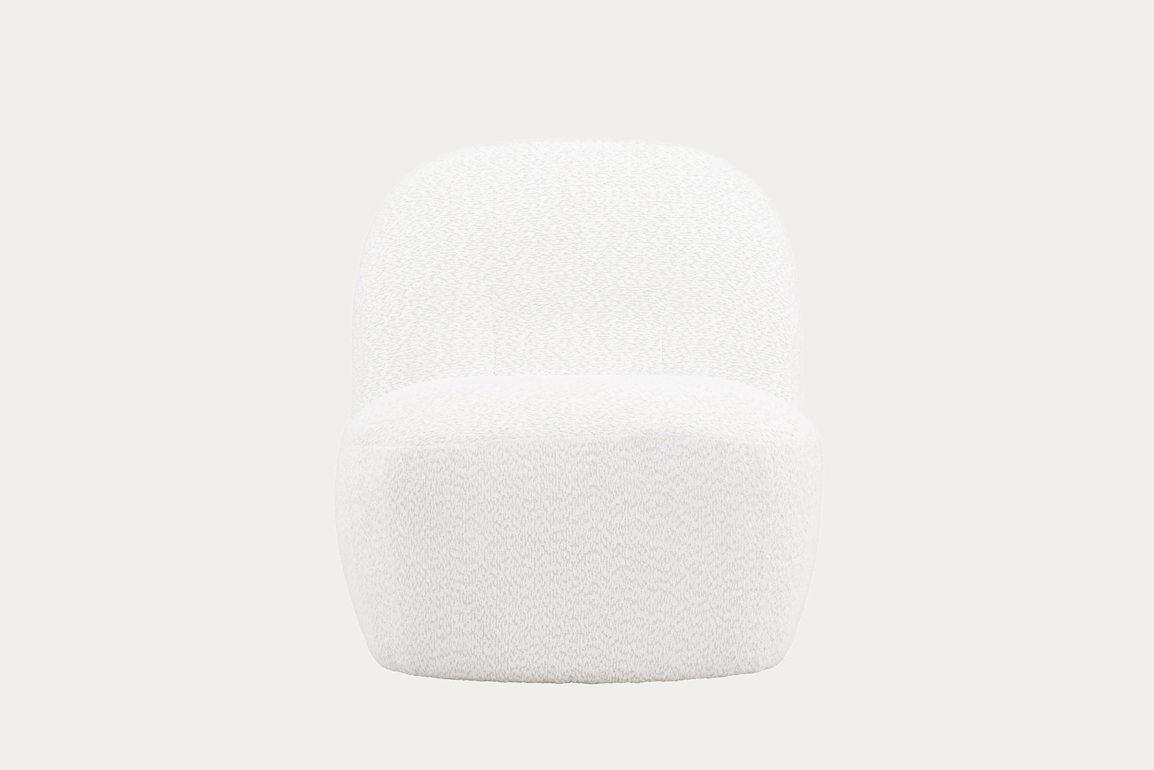 Venture Home Mahla -  White Lounge Chair