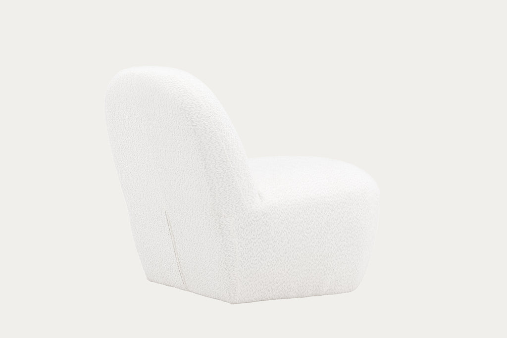 Venture Home Mahla -  White Lounge Chair