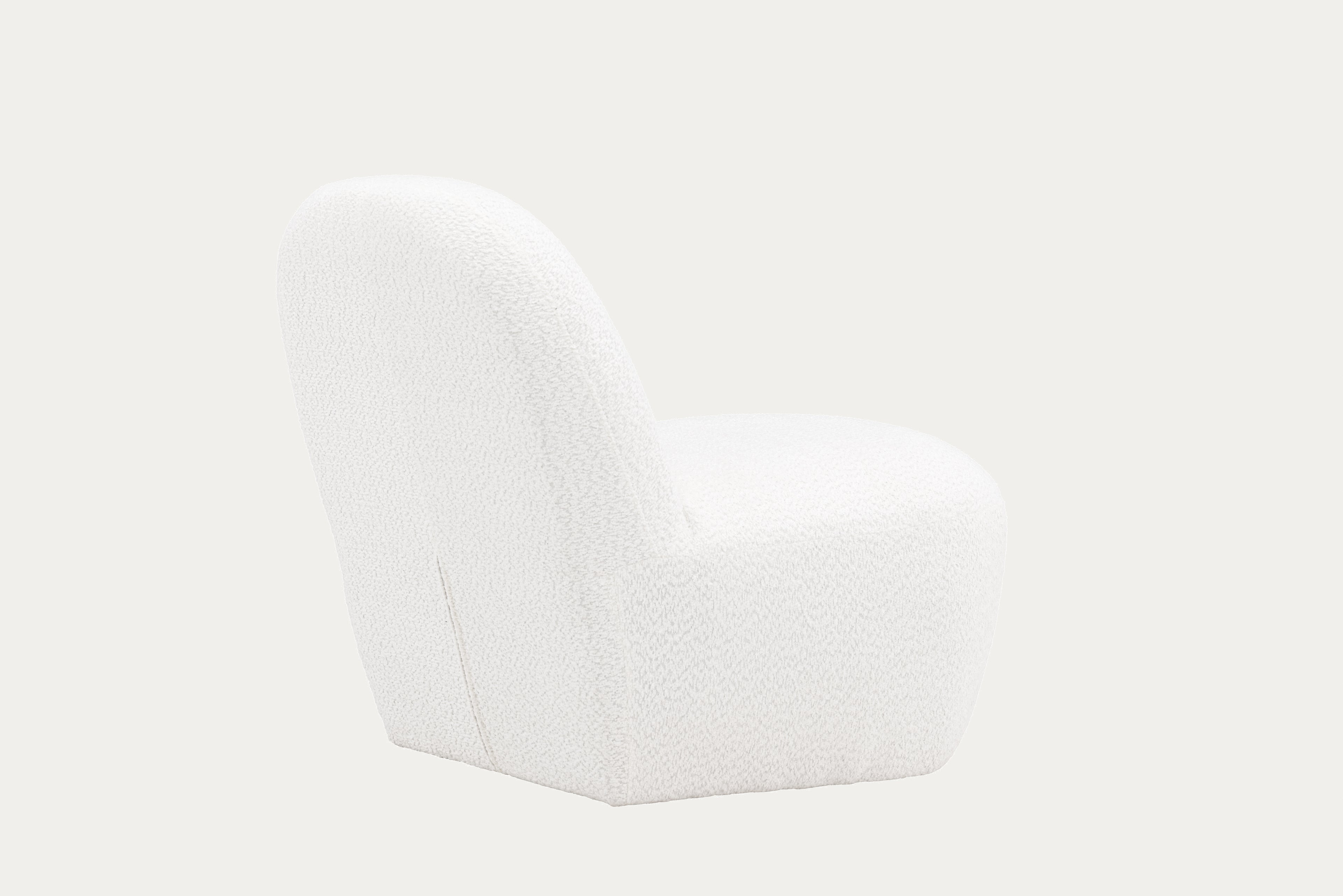Venture Home Mahla -  White Lounge Chair