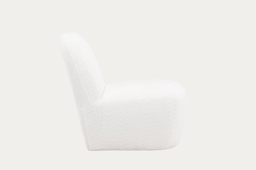 Venture Home Mahla -  White Lounge Chair