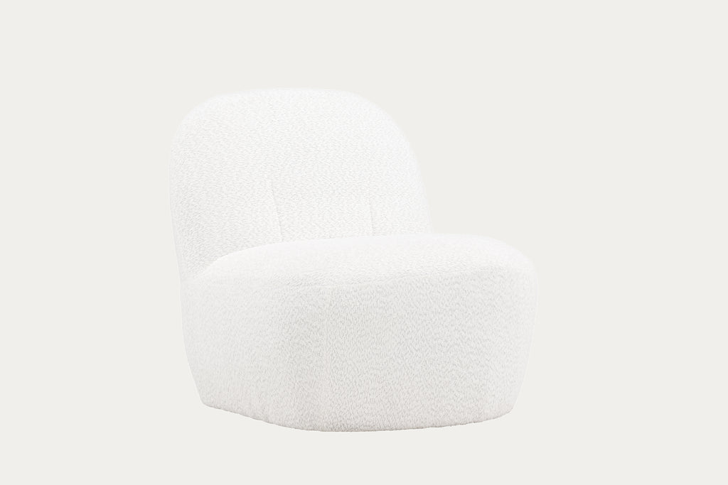 Venture Home Mahla -  White Lounge Chair